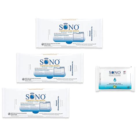 Buy SONO Disinfecting Wipes - Medical-Grade, Alcohol-Free, No Bleach ...