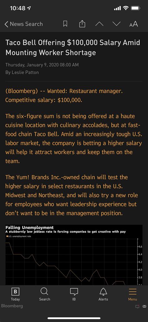 Taco Bell Offering 100K Salary : r/wallstreetbets