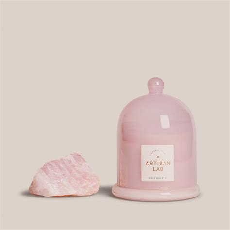 Buy Glass Candle online - Rose Color | 10% OFF | Artisan Lab – Artisanlab