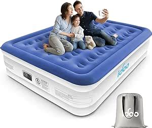 Materasso Gonfiabile Elettrico Singolo/matrimoniale – Con Pompa Integrata, Perfetto Per Ospiti, Campeggio, Viaggi
