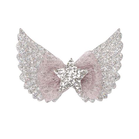 Angle Wing With Star Hair Clips – First Little Smile