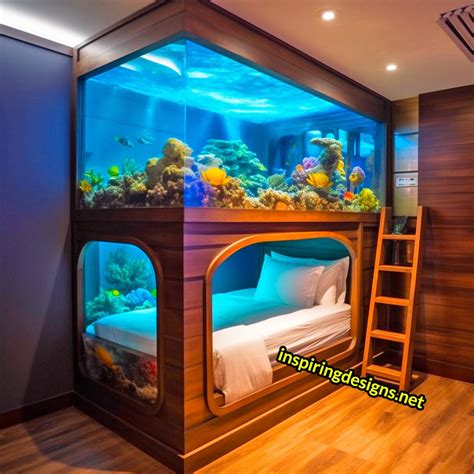 Sleep with the Fishes: Stunning Aquarium Beds