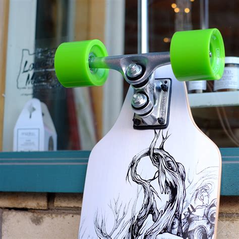 Gullwing Sidewinder II 9" Silver Trucks - The Longboard Store