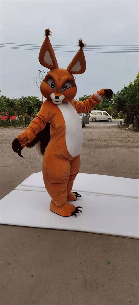 FurryMascot Fox Squirrel Chipmunk Fursuit Fullsuit Teen Costumes India ...