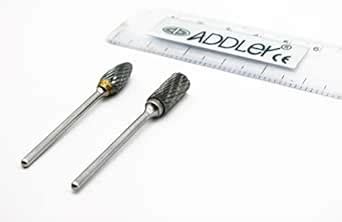 ADDLER DENTAL DENTURE CARBIDE TUNGSTEN CARVING ROTATING FILE DRILL ...