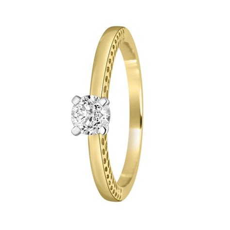 Buy Diamond Solitaire Ring YRG19003 Online at ORRA.