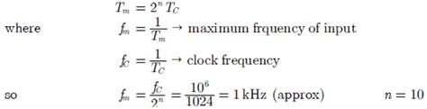 The simplified block diagram of a 10-bit A/D converter of dual slope ...