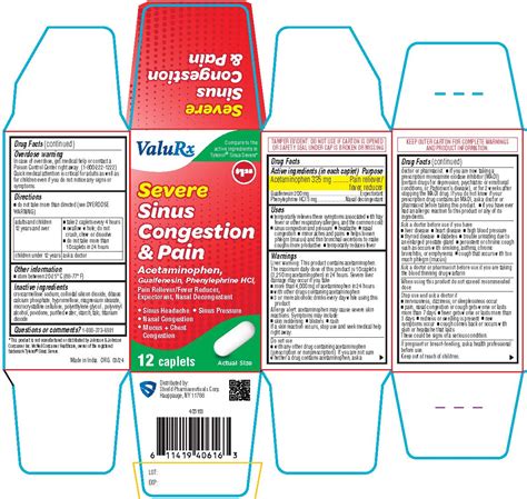 Acetaminophen Guaifenesin Phenylephrine