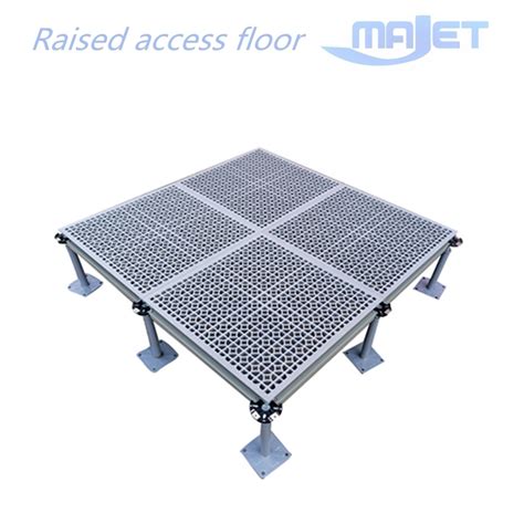 Cast Aluminum Access Floor Systems with Conductive Finish Tiles HPL and ...