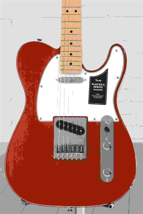 Fender Player II Telecaster Electric Guitar - Mocha with Maple ...