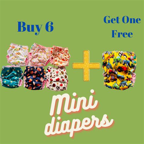 Mini Diaper - 25% Discount On Pack of 6 – BIBE BABY