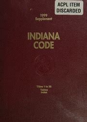 Image result for Indiana Code