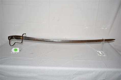 Lot - Confederate 1863 Dated Civil War Sword