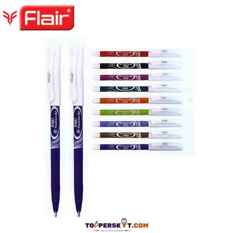 Flair Hi-Fashion Colour Gel Pens - Multicolour ( Pack of 10 ...