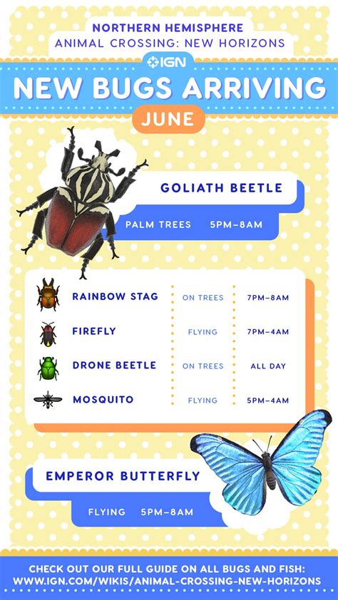 All New June Bugs, Fish, and Sea Creatures - Animal Crossing: New ...