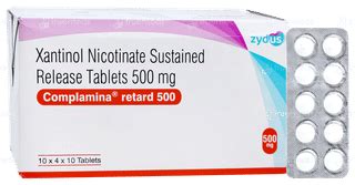 Complamina Retard 500 Tablet: Uses, Side Effects, Price & Substitutes