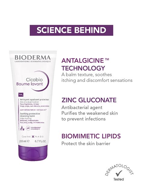 Cicabio Baume Lavant For Weakened And Irritated Skin – Bioderma India