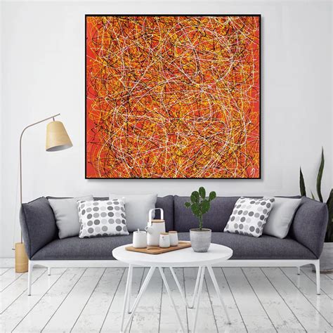 Orange jackson pollock pictures, jackson pollock the accountant painti ...