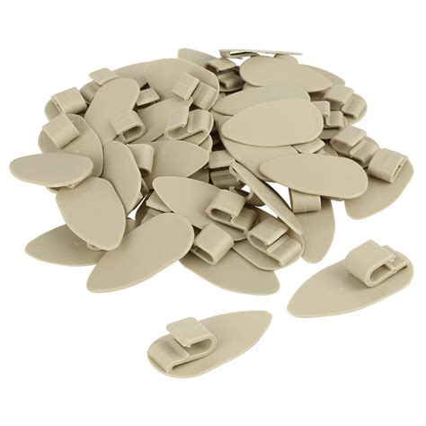 X AUTOHAUX Universal Car Floor Mat Clips Fixing Grips Anti Slip Buckle ...