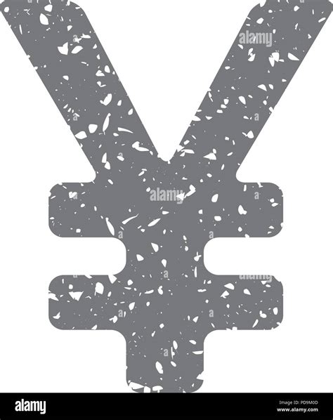 Grunge icon - Japan Yen symbol Stock Vector Image & Art - Alamy