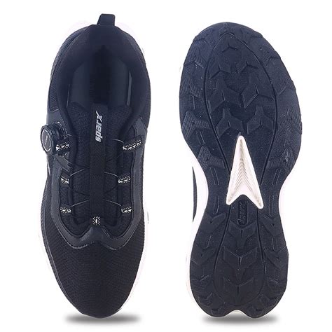Shop Black Silver Sparx Shoes for Men SM-1103 Online at Best Price