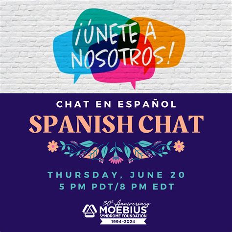 Chat en Español - Moebius Syndrome Foundation