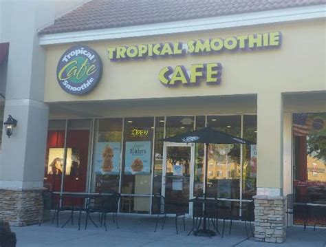 TROPICAL SMOOTHIE CAFE, Orlando - 3120 S. Kirkman Rd, Metro West - Menu ...