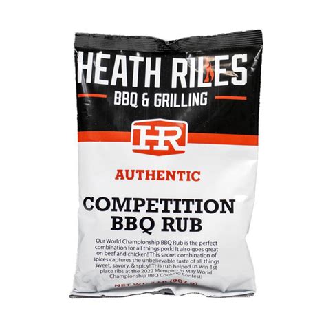 Heath Riles Competition BBQ Rub 2 lb. Bulk Bag - The BBQ Allstars