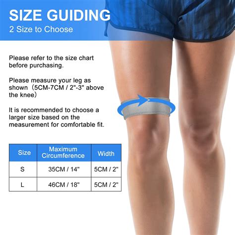 SupreGear Adjustable IT Band Compression Wrap - Support for Iliotibial Knee Thigh Hip & ITB ...