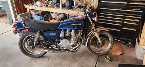 79 Suzuki GS1000 12k miles bought for $600. : r/CafeRacers