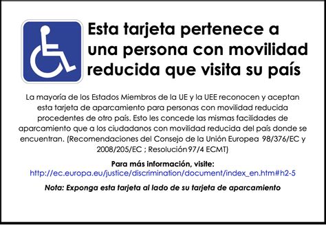Validity of the UK Blue Badge in Spain - Citizens Advice Bureau Spain