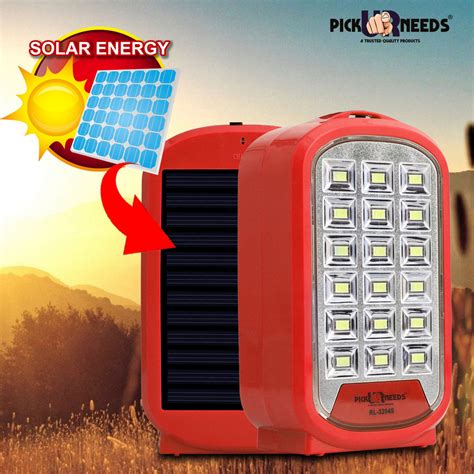 Pick Ur Needs Portable & Rechargeable Mini Emergency Lantern 18SMD LED