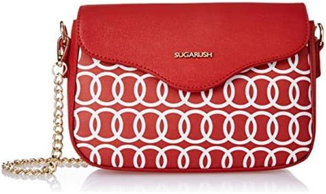 Buy Sugarush Dahlia Girls Sling Bag (Red) at Amazon.in