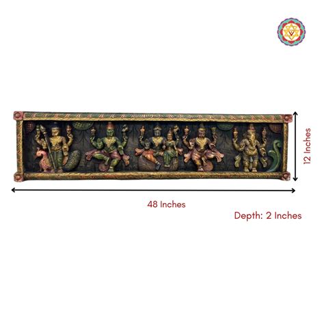 Shiva Parvati Wall Panel | Premium - Pretty Homes India