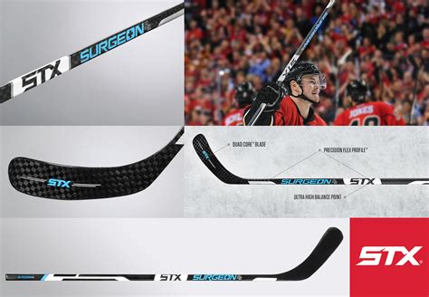 STX hockey stick - gast | graphic design