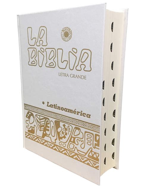 Buy la Biblia Latinoamericana con Uneros/Indice Letra Grande Tapa ...