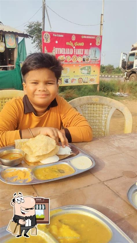 Menu at Amma Bhavavani Family Dhaba, India