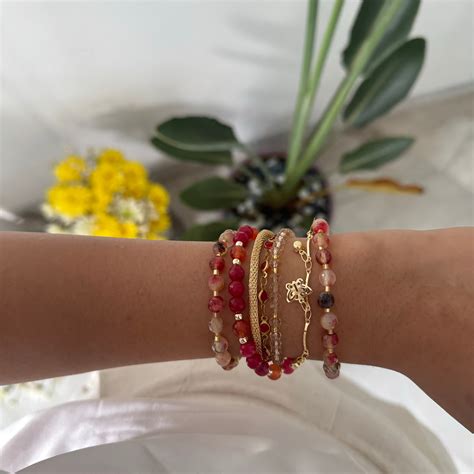 Global Wrap Bracelet - Cherry Red – Love DK