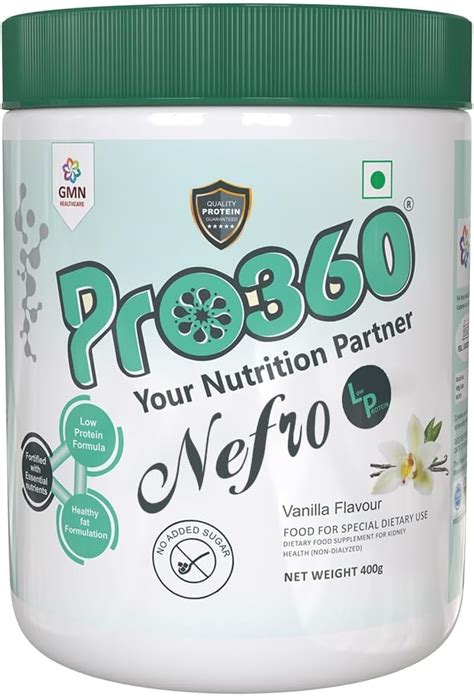Pro360 Nefro LP 400g (FKA Nephro LP) Non-Dialysis India | Ubuy