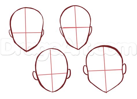Head Shape Drawing at GetDrawings | Free download