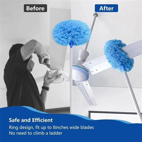 Multi-Purpose Extendable Ceiling Fan Duster | Effortless Home Cleaning ...