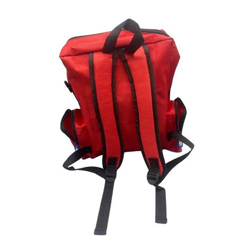 Fire Warden Emergency Backpack RED EMPTY