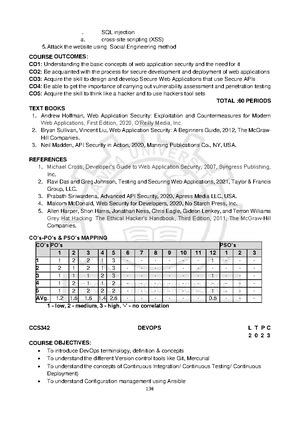 BREIF INTRODUCTION - SCT Unit 3 1 Unit – III Secure coding practices ...