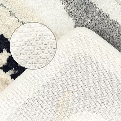 3 Pcs Colorful Bath Mat Stylish Funny With Cute Words Bathroom Rug ...