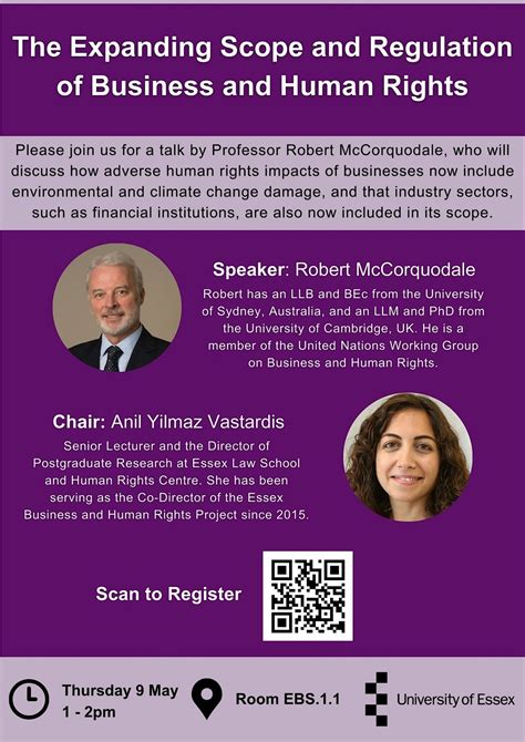 The Expanding Scope and Regulation of Business and Human Rights ...