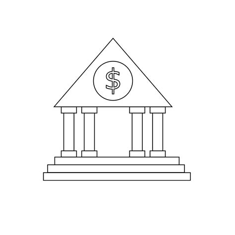 Bank Line Drawing