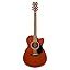 Yamaha spruce wood FSX80C Semi-Acoustic Cutaway Guitar Natural Finish ...