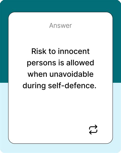 General Exceptions Flashcards (BNS)