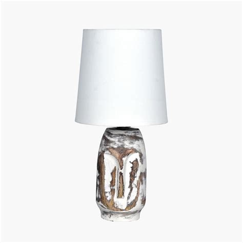 Buy HOMESAKE Wooden Table Lamp from Homesake at just INR 2400.0
