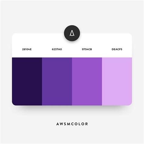 Purple Color Schemes | Website Color Palette Collections